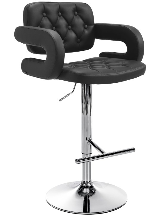 Taburete de bar Dublin C, negro