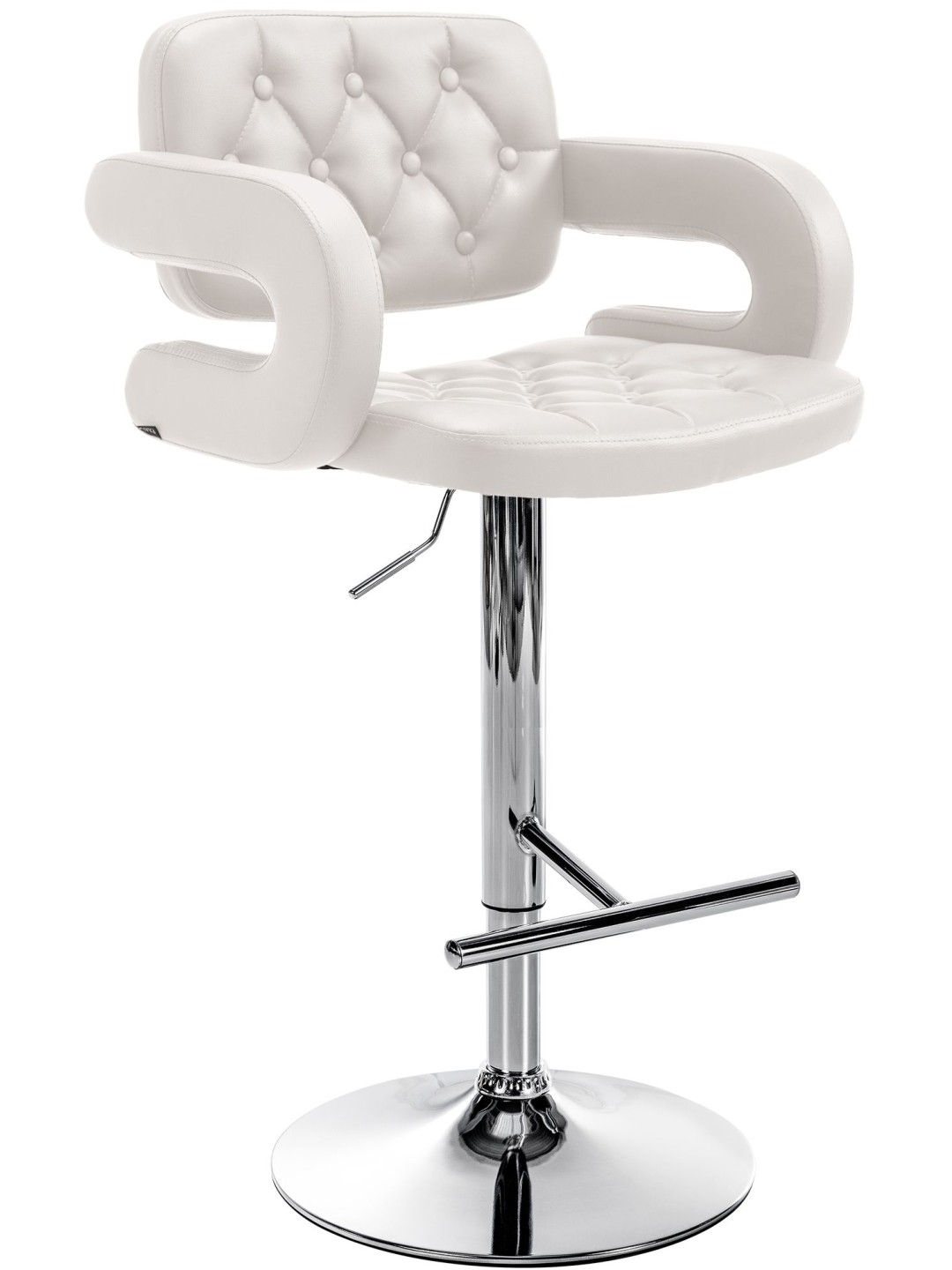 Taburete de bar Dublin C, blanco