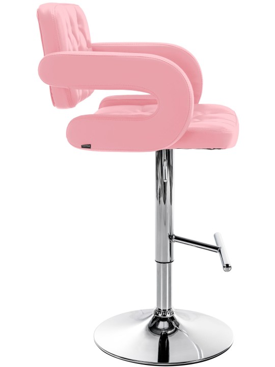 Taburete de bar Dublin C, rosa