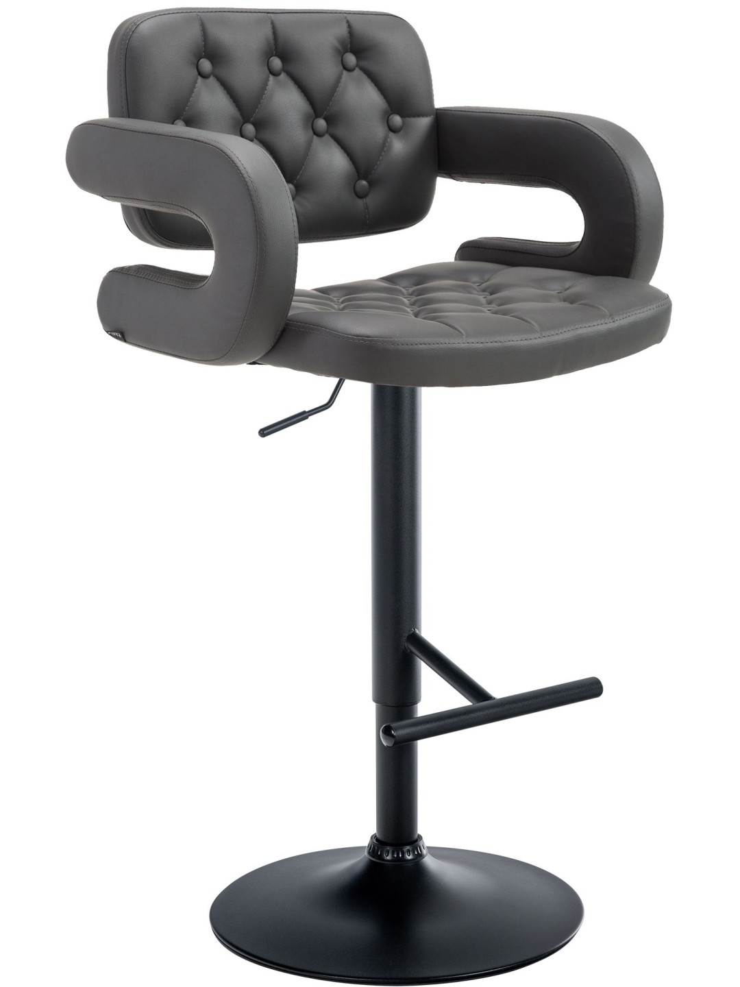 Taburete de bar Dublin, gris