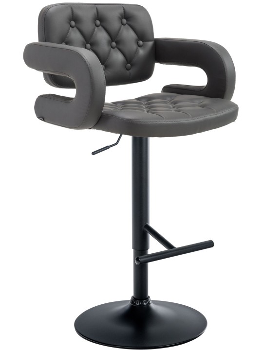 Taburete de bar Dublin, gris Taburete de bar Dublin, gris