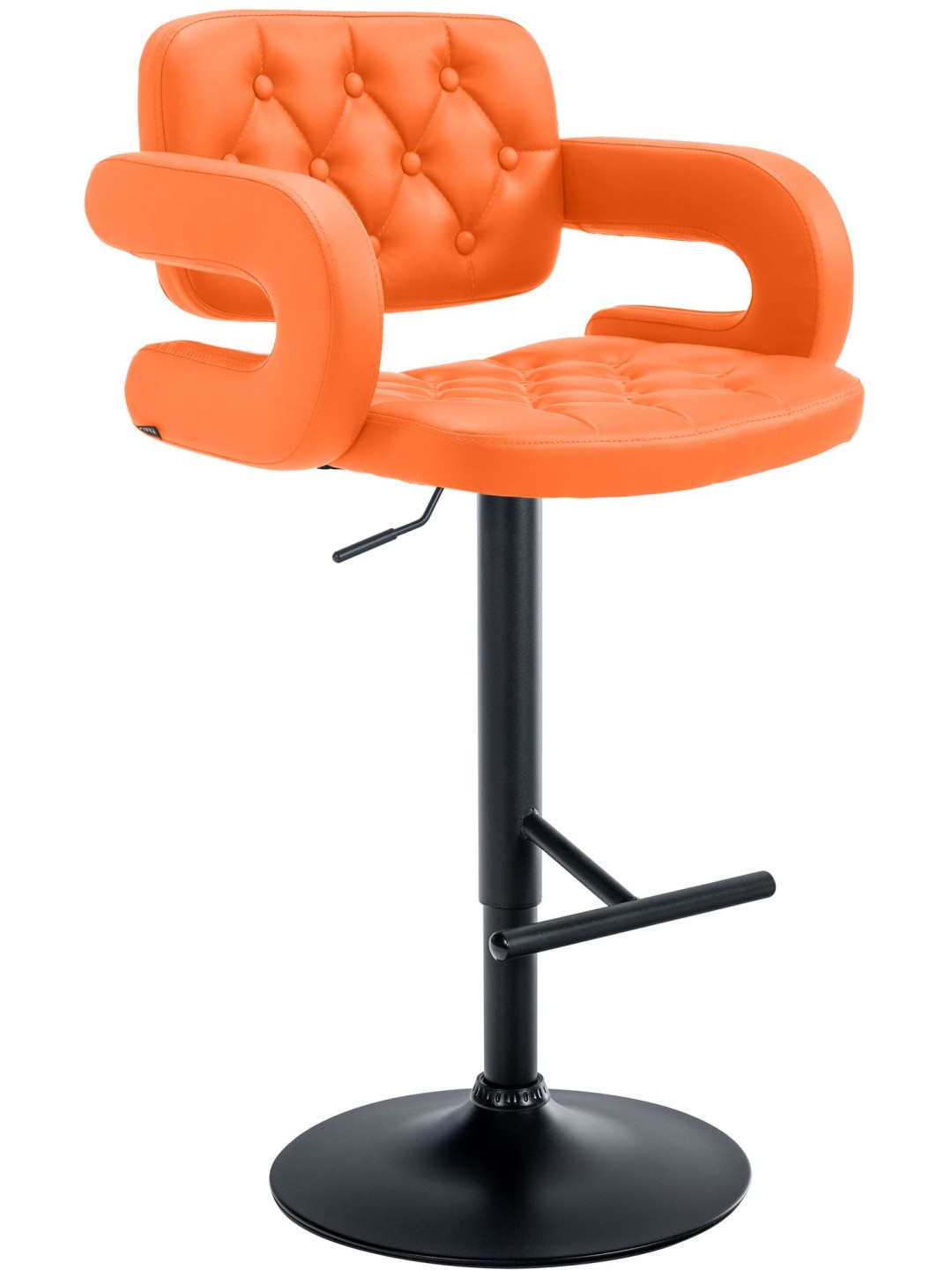 Taburete de bar Dublin, naranja