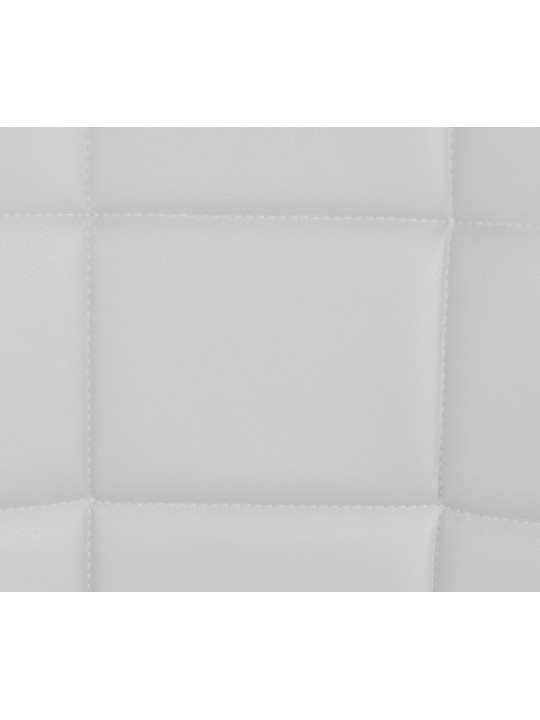 Conjunto de 2 sillas Tom piel sintética, blanco Conjunto de 2 sillas Tom piel sintética, blanco