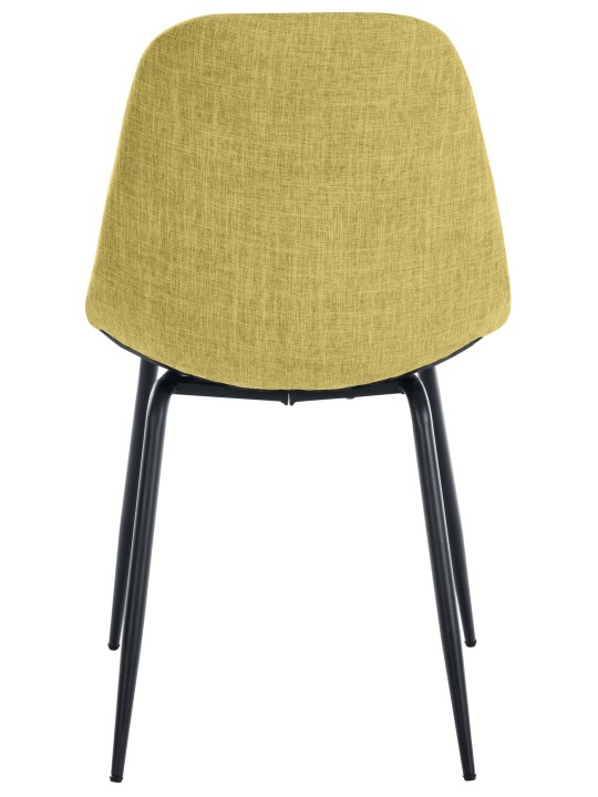 Conjunto de 2 sillas Tom tela, verde claro Conjunto de 2 sillas Tom tela, verde claro