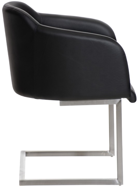 Silla de visita Magnus, negro Silla de visita Magnus, negro