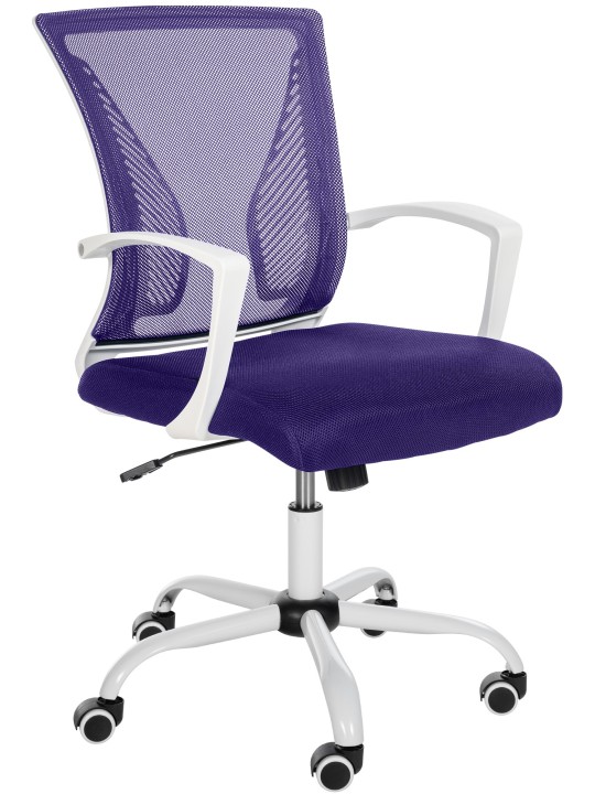 Silla de oficina Tracy W, lila