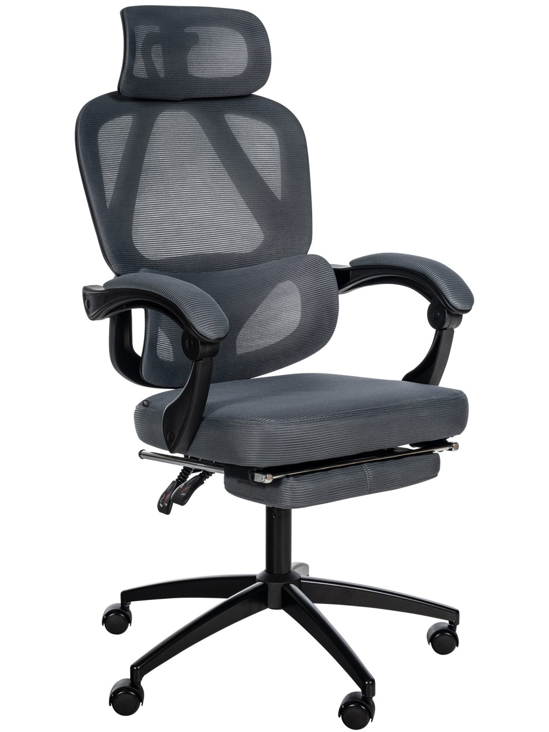 Silla de oficina Gander, gris oscuro