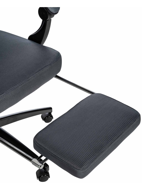 Silla de oficina Gander, gris oscuro