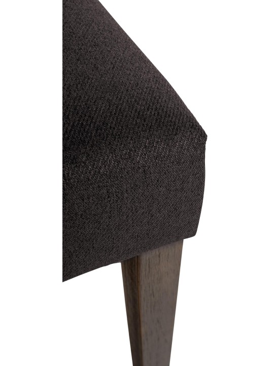 Silla de comedor tela Lisburn, negro Silla de comedor tela Lisburn, negro