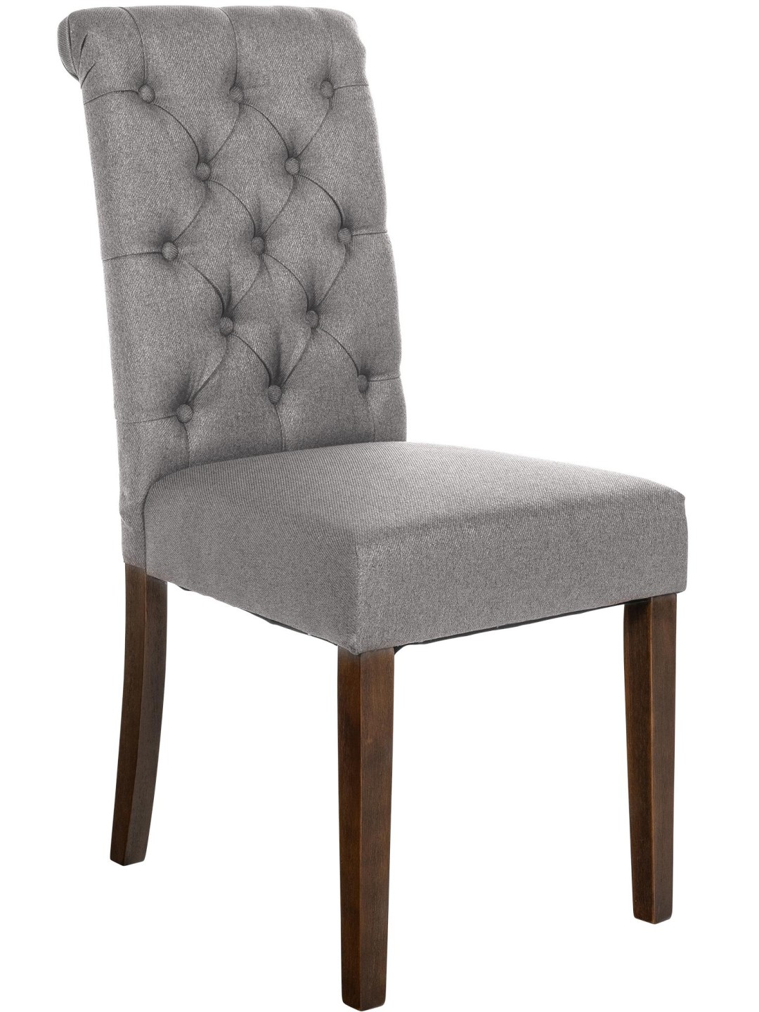 Silla de comedor tela Lisburn, gris