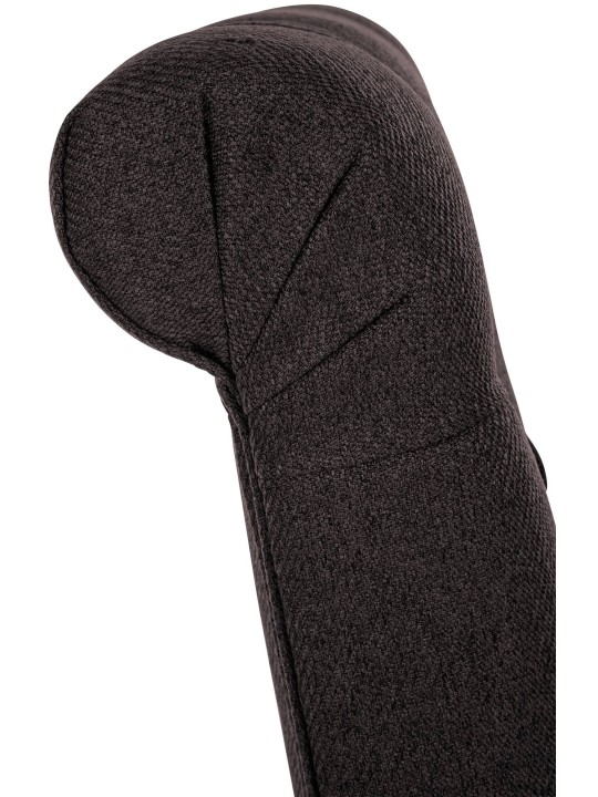 Juego de 2 sillas de comedor de tela Lisburn, negro Juego de 2 sillas de comedor de tela Lisburn, negro