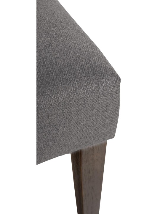 Juego de 2 sillas de comedor de tela Lisburn, gris Juego de 2 sillas de comedor de tela Lisburn, gris