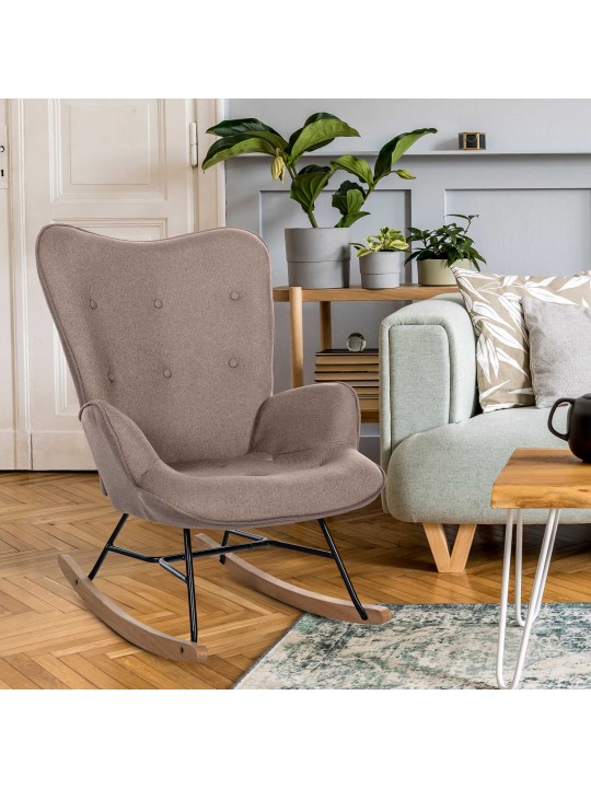 Silla Sanka tela, taupe Silla Sanka tela, taupe