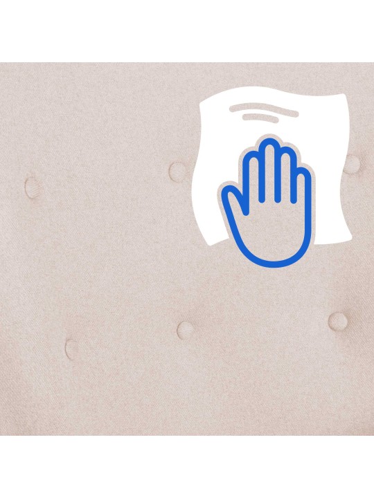 Silla Sanka tela, crema Silla Sanka tela, crema