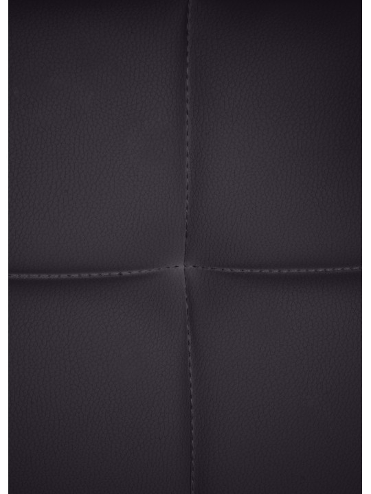 Silla de visita Canada B piel sintética, negro