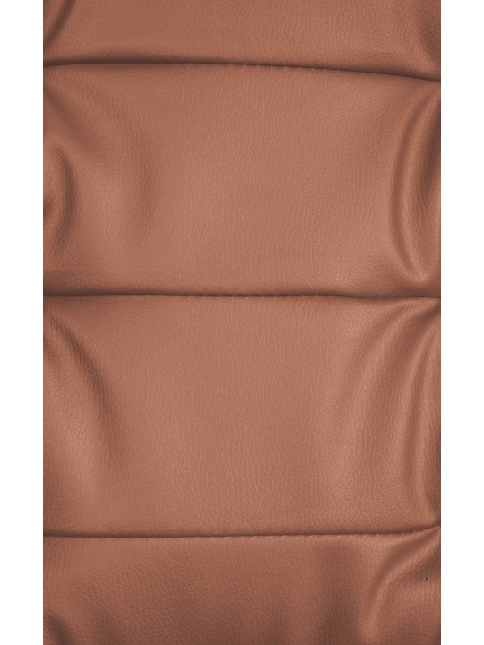 Silla de oficina Oxígeno piel sintética, marrón claro