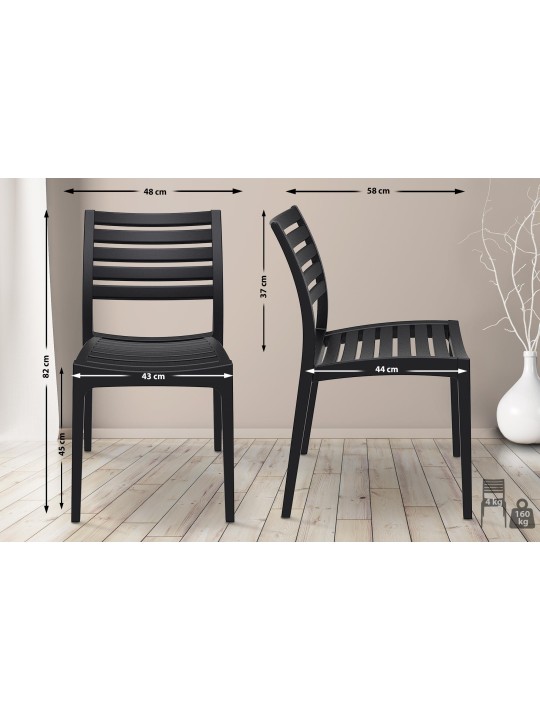 Silla Ares, negro Silla Ares, negro
