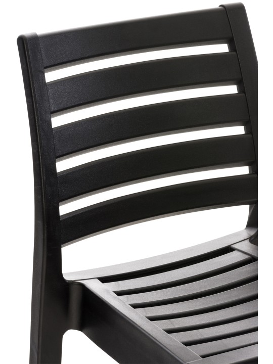 Taburete de bar Ares, negro