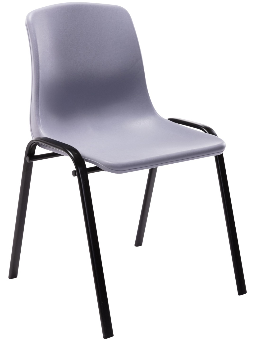 Silla apilable Nowra plástico, gris