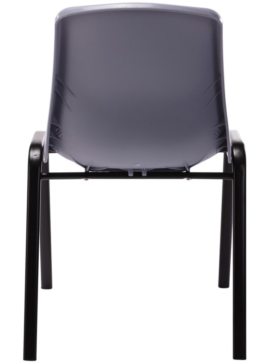 Silla apilable Nowra plástico, gris