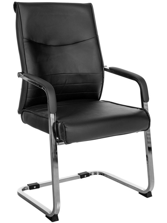 Silla de visita Hobart, negro