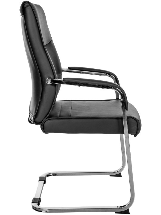 Silla de visita Hobart, negro