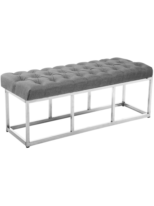 Banco Amun tela E120, gris Banco Amun tela E120, gris