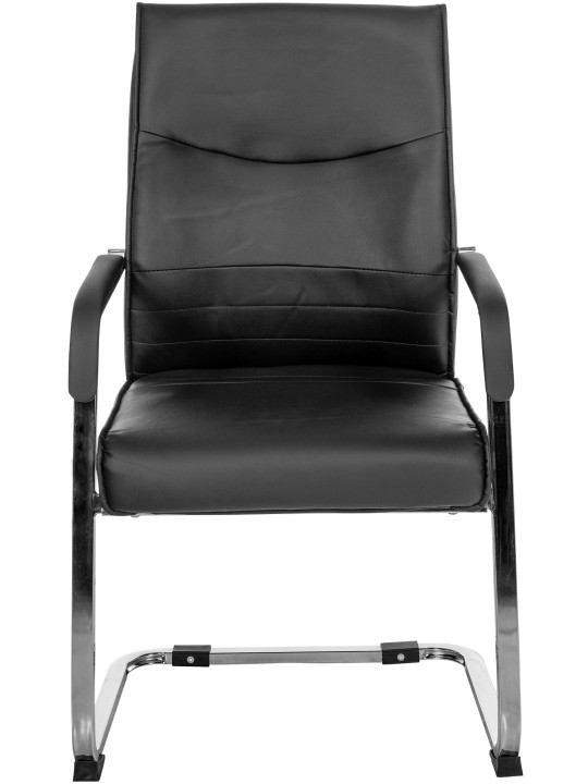 Juego de 2 sillas para visitas Hobart, negro