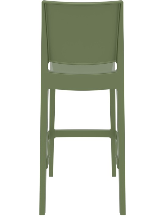 Taburete de bar Maya, oliva Taburete de bar Maya, oliva