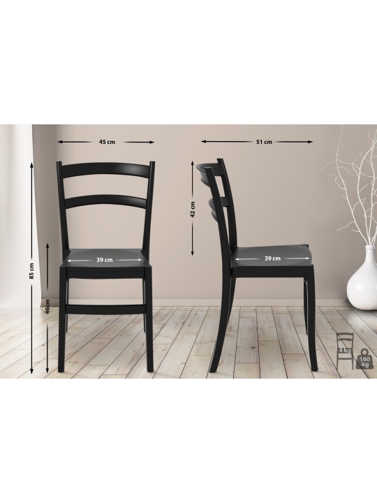 Silla Tiffany, negro Silla Tiffany, negro