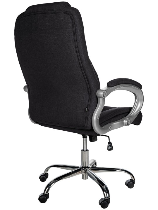 Silla de oficina BIG Apollo tela, negro