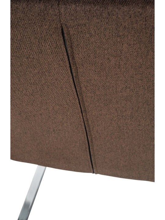 Silla Puka tela, marrón