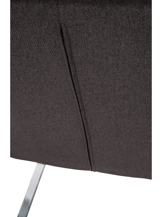 Silla Puka tela, negro