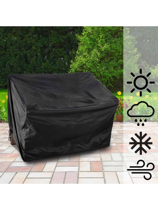 Banco de teca Halden 120 cm con funda, teca Banco de teca Halden 120 cm con funda, teca