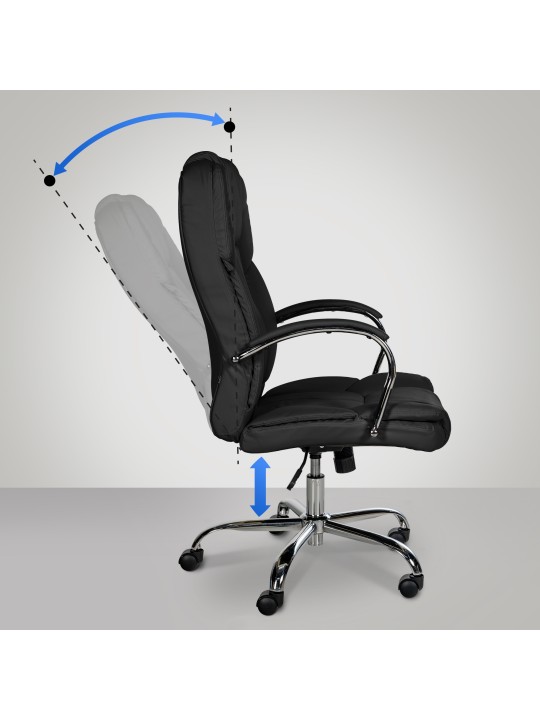 Silla de oficina BIG Xanthos, negro