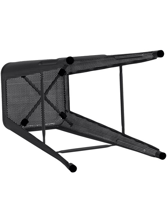 Taburete de bar Fletcher, negro