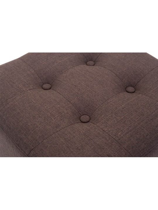 Taburete faraón, luz antigua, marrón