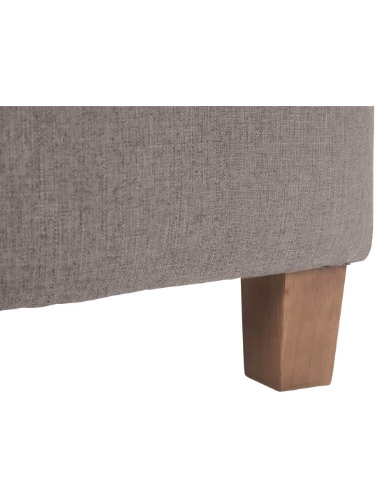 Taburete faraón, luz antigua, taupe