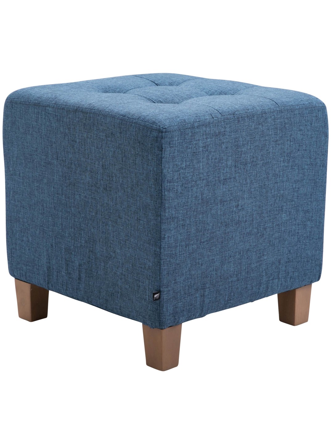 Taburete faraón, luz antigua, azul