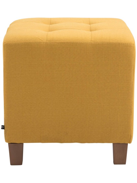 Taburete faraón, luz antigua, amarillo