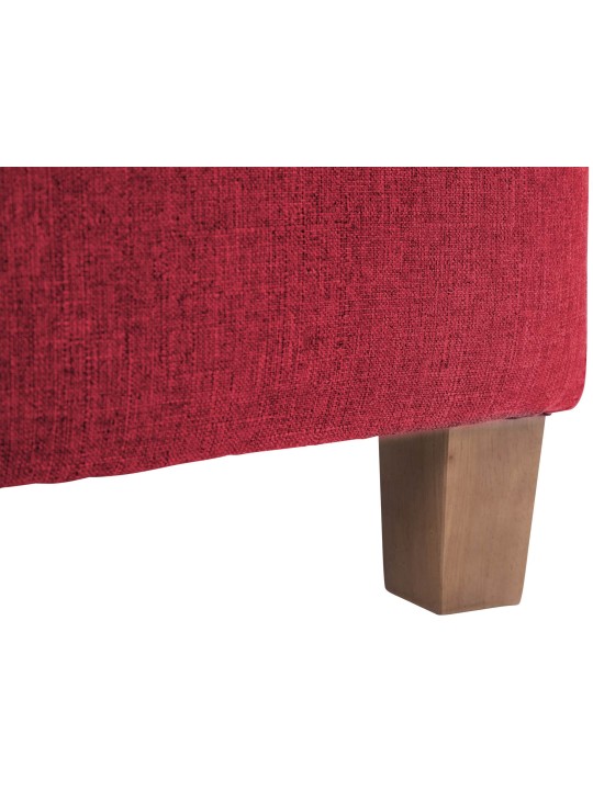 Taburete faraón, luz antigua, rojo