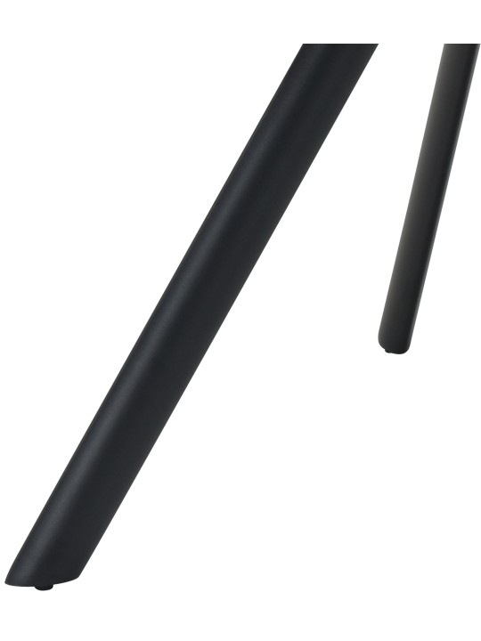 Silla de comedor de tela Scott, gris oscuro