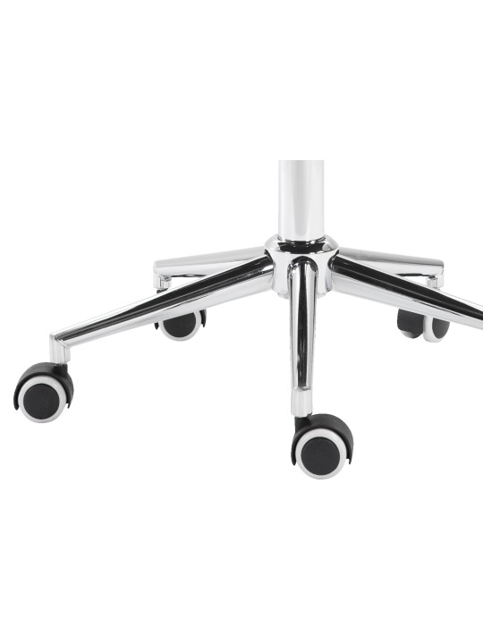 Taburete de trabajo Peking V2 tela, crema