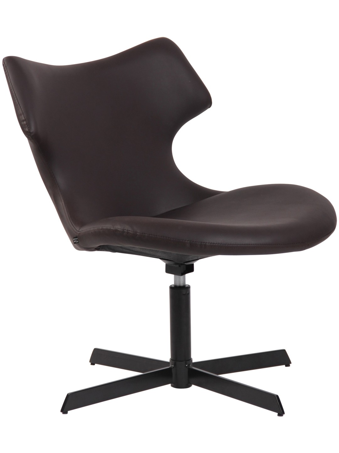 Tumbona Welland piel sintética, marrón