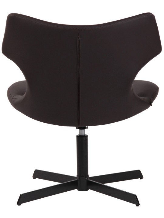 Tumbona Welland piel sintética, marrón