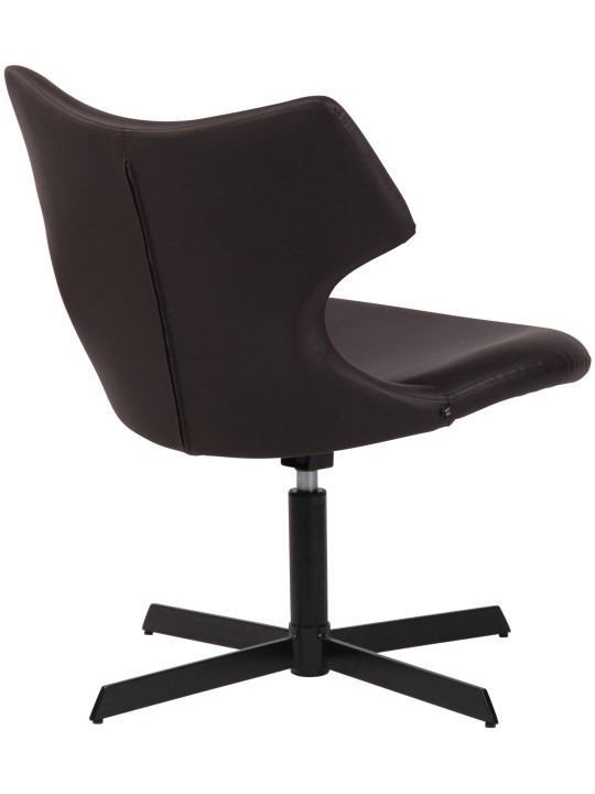 Tumbona Welland piel sintética, marrón