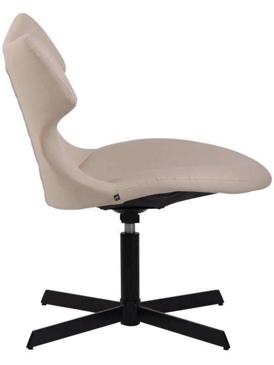 Tumbona Welland piel sintética, crema Tumbona Welland piel sintética, crema