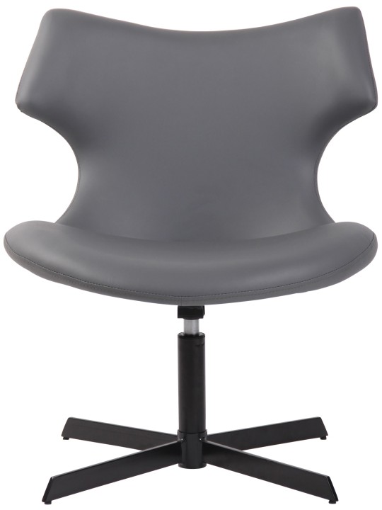 Tumbona Welland piel sintética, gris