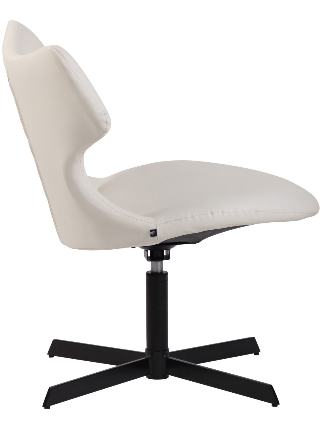 Tumbona Welland piel sintética, blanco