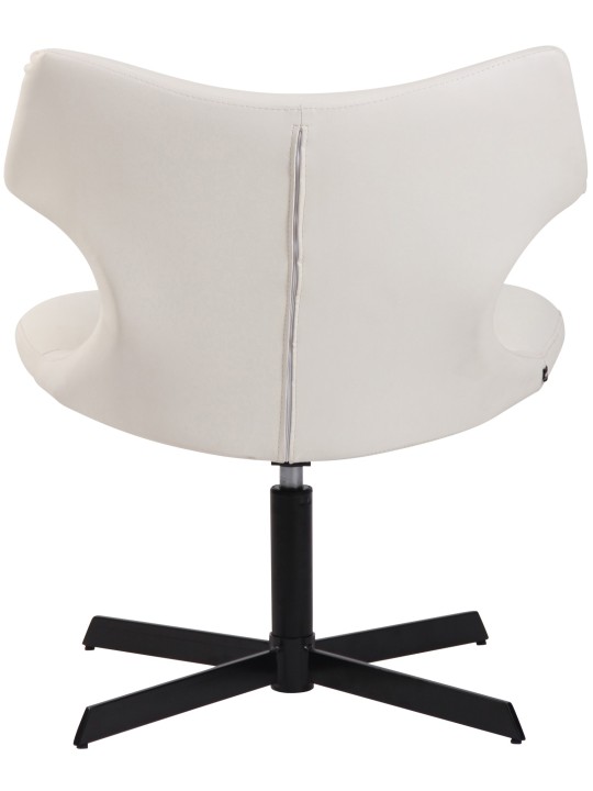 Tumbona Welland piel sintética, blanco Tumbona Welland piel sintética, blanco